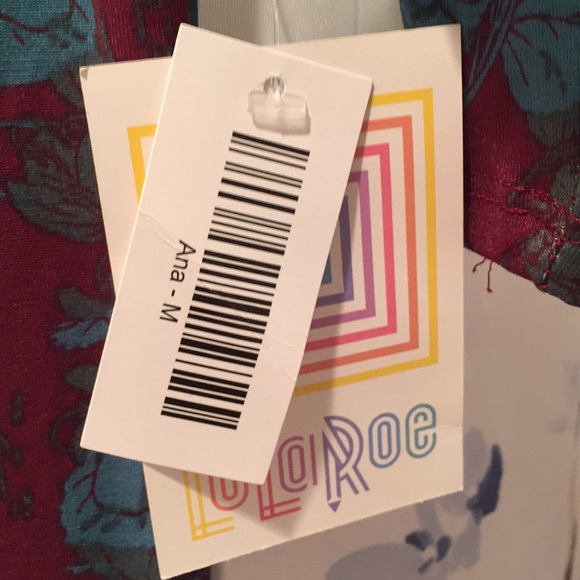 LulaRoe full length Ana dress size medium.  NEW! - Picture 3 of 3